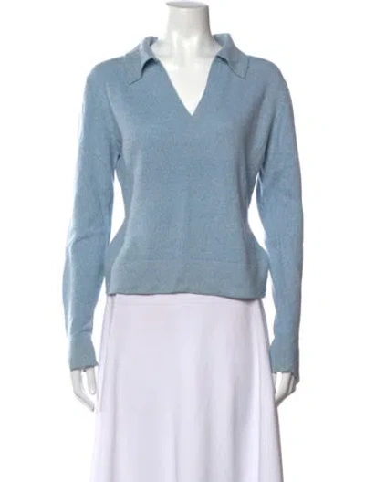 Pre-owned Autumn Cashmere Cashmere Sweater In Blue