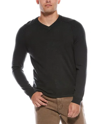 Autumn Cashmere Cashmere Thermal Crewneck Sweater In Green