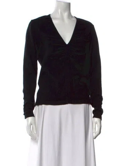 Pre-owned Autumn Cashmere Cashmere Tie-dye Print Sweater In Black