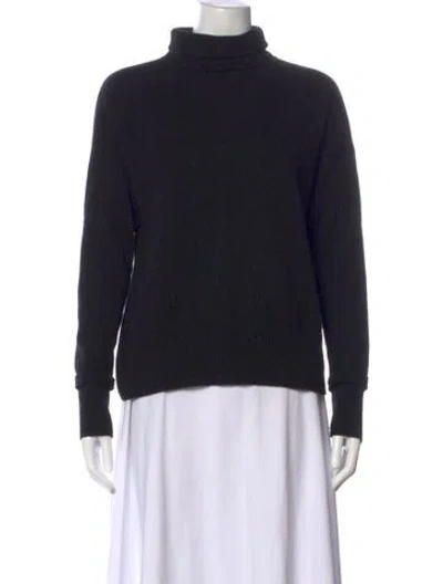 Pre-owned Autumn Cashmere Cashmere Turtleneck Sweater In Blue
