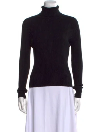 Pre-owned Autumn Cashmere Cashmere Turtleneck Sweater In Neutral