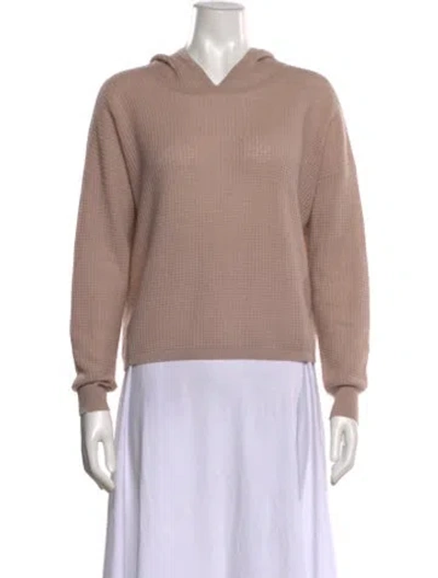 Pre-owned Autumn Cashmere Cashmere V-neck Sweater In Neutral