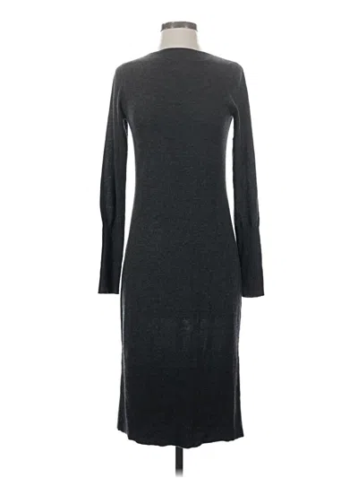 Pre-owned Autumn Cashmere Casual Dress In Gray
