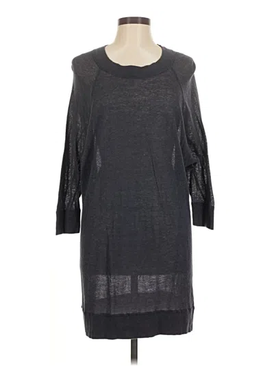 Pre-owned Autumn Cashmere Casual Dress In Gray