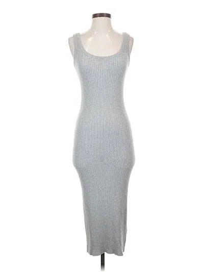 Pre-owned Autumn Cashmere Casual Dress In Gray