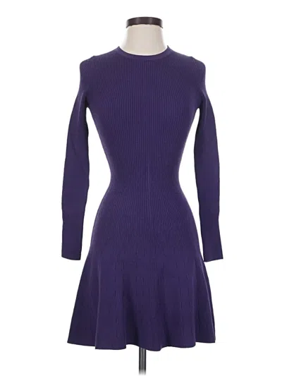 Pre-owned Autumn Cashmere Casual Dress In Purple