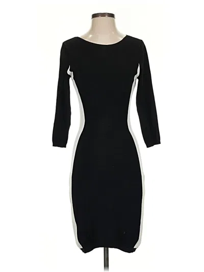 Pre-owned Autumn Cashmere Cocktail Dress In Black