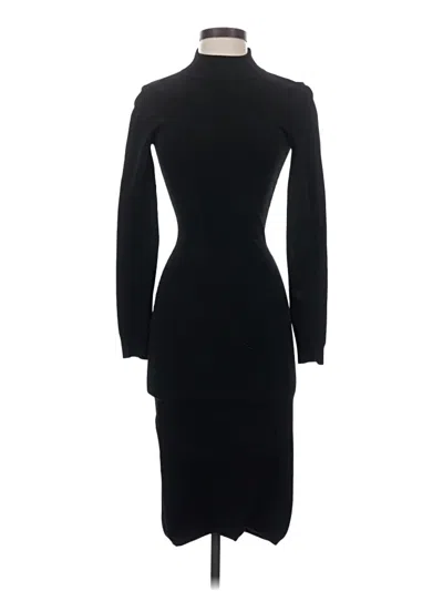 Pre-owned Autumn Cashmere Cocktail Dress In Black