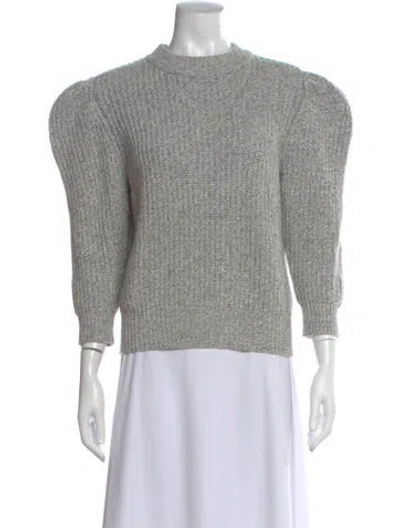 Pre-owned Autumn Cashmere Crew Neck Sweater In Gray