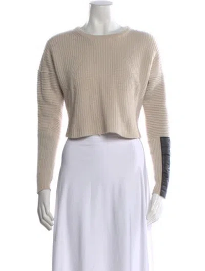 Pre-owned Autumn Cashmere Crew Neck Sweater In Neutral