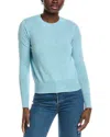 Autumn Cashmere Cropped Cashmere Sweater In Multi