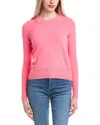 Autumn Cashmere Cropped Cashmere Sweater In Multi