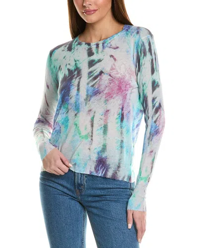 Autumn Cashmere Distressed Shirt In Blue
