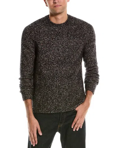 Autumn Cashmere Italian Saddle Crewneck Sweater In Constellation In Multi