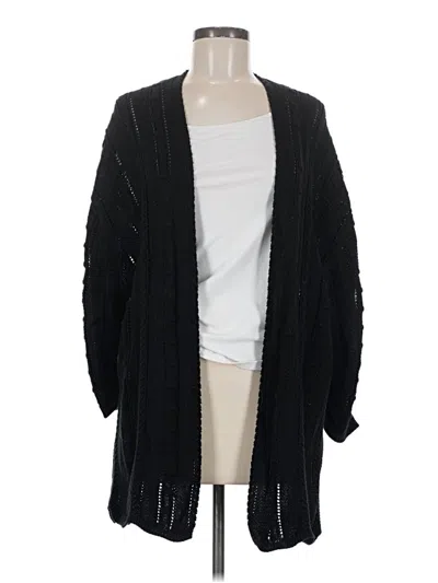 Pre-owned Autumn Cashmere Kimono In Black