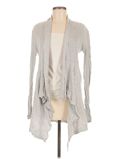 Pre-owned Autumn Cashmere Kimono In Gray