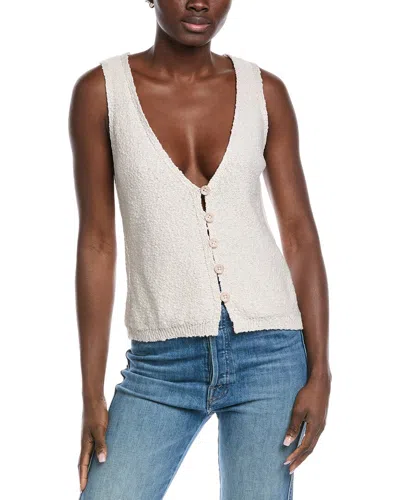 Autumn Cashmere Knit Vest In Brown