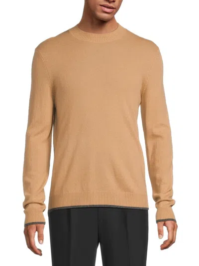 AUTUMN CASHMERE MEN'S TIPPED WOOL BLEND SWEATER
