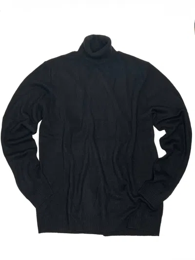 Autumn Cashmere Men's Turtleneck Sweater In Black