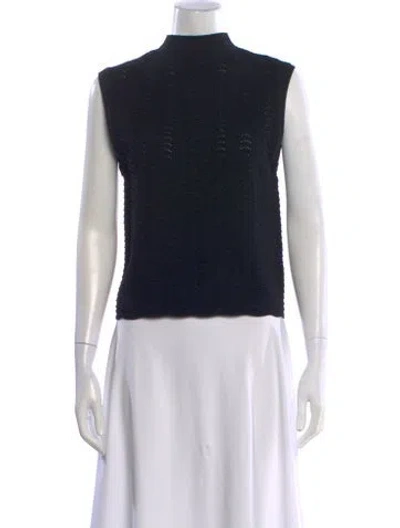 Pre-owned Autumn Cashmere Mock Neck Sweater W/ Tags In Black