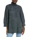 Autumn Cashmere Open Side Alpaca-blend Sweater In Black