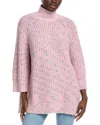 Autumn Cashmere Open Side Alpaca-blend Sweater In Pink