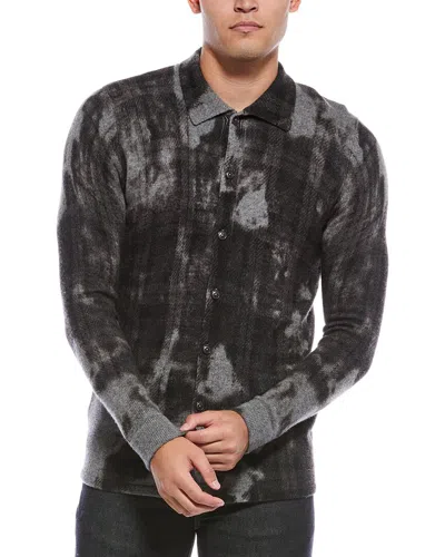 AUTUMN CASHMERE AUTUMN CASHMERE PLAID PRINT WOOL & CASHMERE-BLEND SHACKET