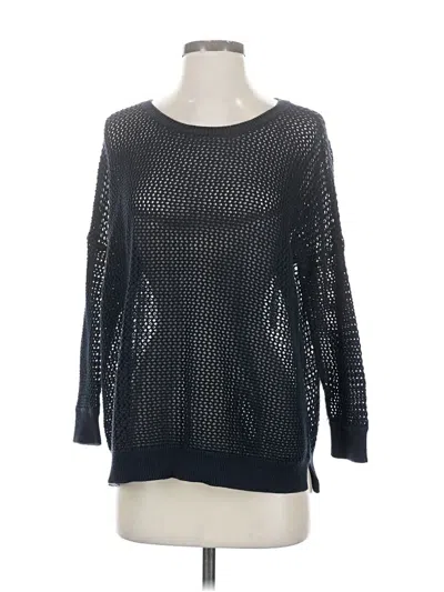 Pre-owned Autumn Cashmere Pullover Sweater In Black