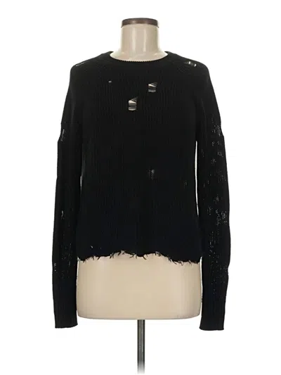 Pre-owned Autumn Cashmere Pullover Sweater In Black