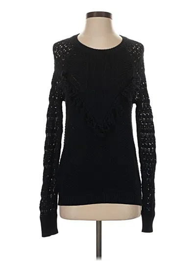 Pre-owned Autumn Cashmere Pullover Sweater In Black