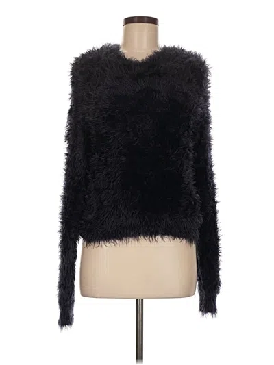 Autumn Cashmere Pullover Sweater In Black