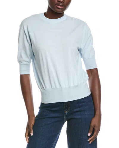 Autumn Cashmere Relaxed Crewneck Sweater In White