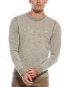 Autumn Cashmere Reversible Cashmere Crewneck Sweater In Neutral