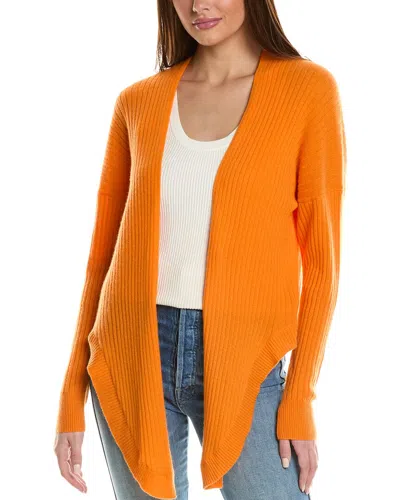 Autumn Cashmere Rib Cashmere Cardigan In Blue