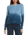 Autumn Cashmere Scalloped Sweater In Navy