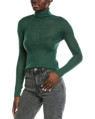 AUTUMN CASHMERE AUTUMN CASHMERE SECOND SKIN SHEER MOCK CASHMERE SWEATER