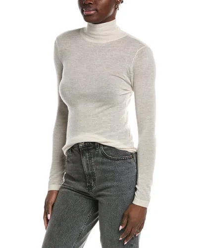 AUTUMN CASHMERE SECOND SKIN SHEER MOCK CASHMERE SWEATER
