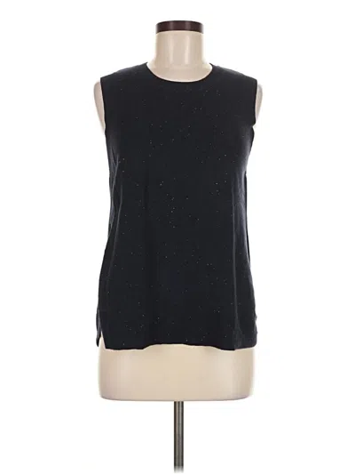 Pre-owned Autumn Cashmere Sweater Vest In Black