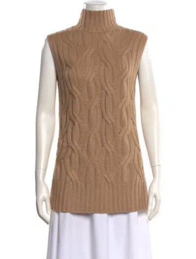 Pre-owned Autumn Cashmere Turtleneck Sweater In Neutral
