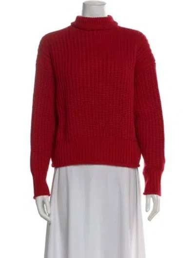 Pre-owned Autumn Cashmere Turtleneck Sweater W/ Tags In Orange