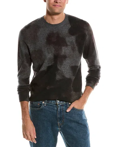 Autumn Cashmere Watercolor Wool & Cashmere-blend Crewneck Sweater In Multi