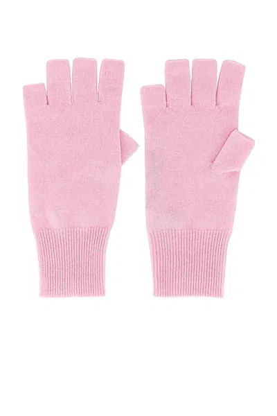 Autumn Cashmere Women's Fingerless Gloves In Sugar Plum In Pink