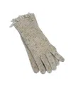 Autumn Cashmere Women's Fringe Shaker Gloves In Domino In Multi