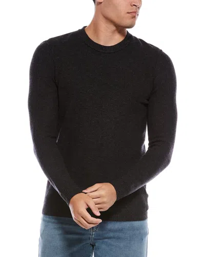 Autumn Cashmere Wool & Cashmere-blend Crewneck Sweater In Gray