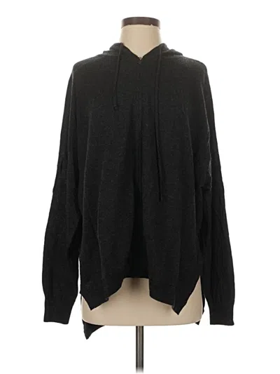 Pre-owned Autumn Cashmere Zip Up Hoodie In Black