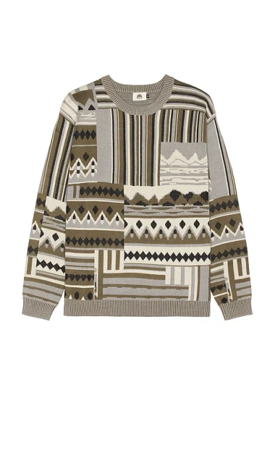Autumn Headwear Jefe Sweater In Army