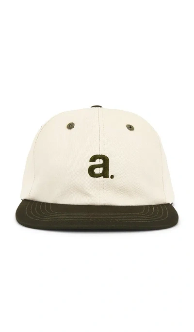 Autumn Headwear Twill 6 Panel Snapback Cap In White