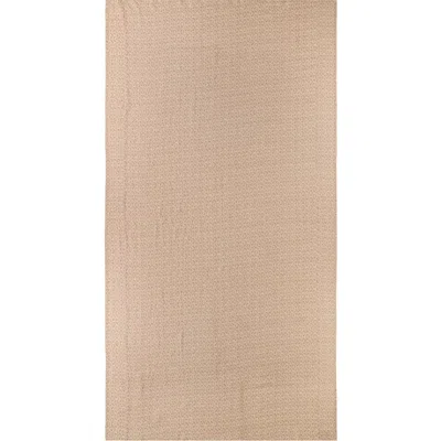 Autumn Sonata Brown & Beige Katerina Large Tablecloth In Multi