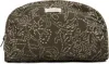 Autumn Sonata Khaki Ulla Small Toiletry Bag In Walnut & Beige