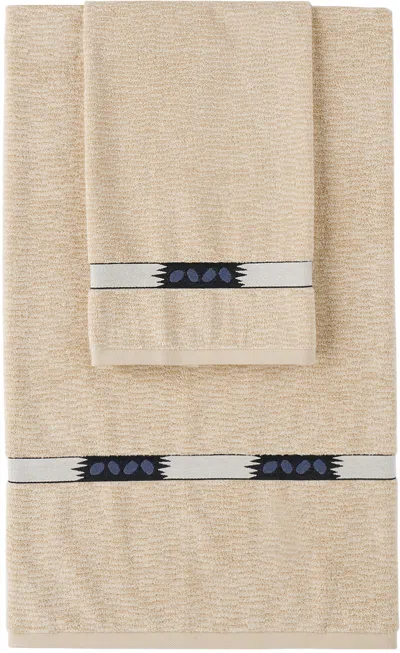 Autumn Sonata Off-white Monika Towel Set In Neutral